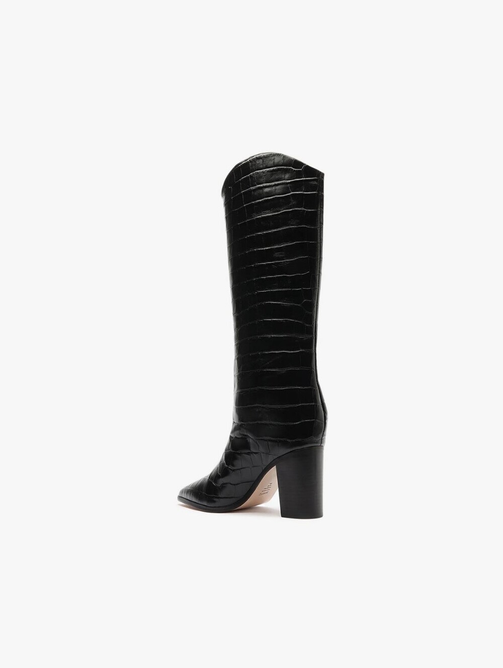 Schutz's Analeah Croc-embossed - Women's Stylish Block Heel - Picture 3 of 7